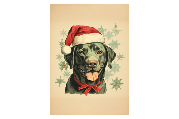 Black Labrador Christmas Card: Illustrations Review