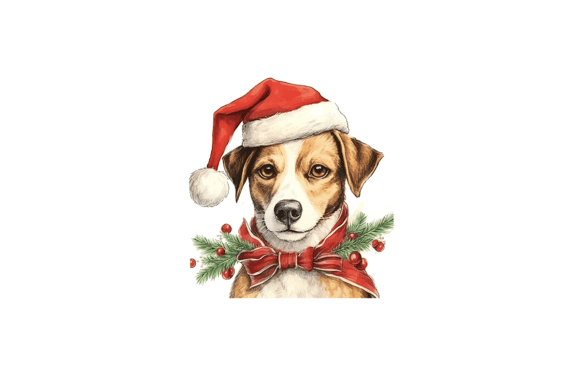 Jack Russel Christmas Card Illustrations Review