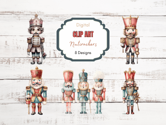 Nutcracker Christmas Clipart: Designer Review