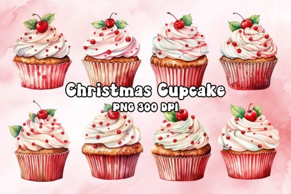 Review: Stitching the Christmas Cupcake Watercolor Design