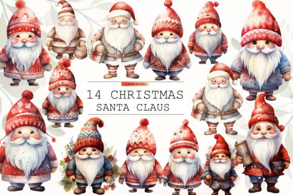Reviewing Santa Claus Clipart Illustrations