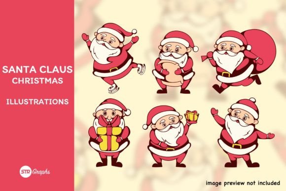Reviewing the 6 Santa Claus Christmas Character Pack