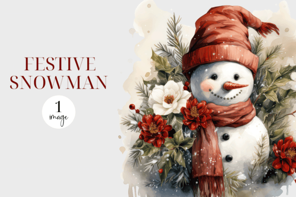 Reviewing the Watercolor Snowman PNG for Embroidery