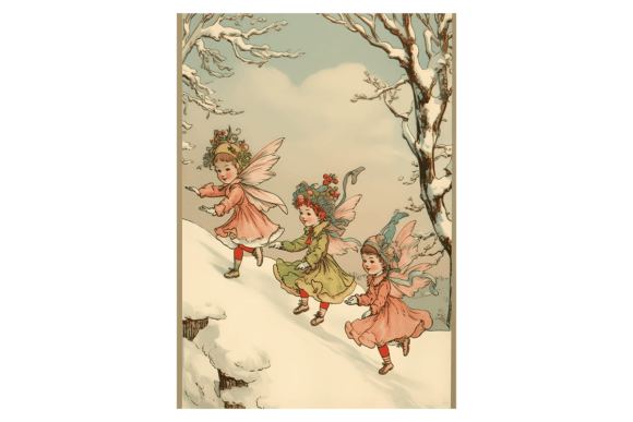 Sugarplum Fairies Christmas Card 1 Illustrations Review
