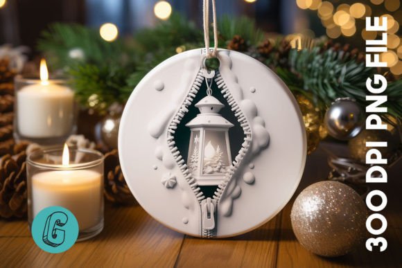Unzipped Christmas Ornament PNG 06: Crafting Review