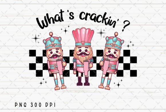 What’s Crackin Nutcracker Christmas PNG: Bold Illustrations